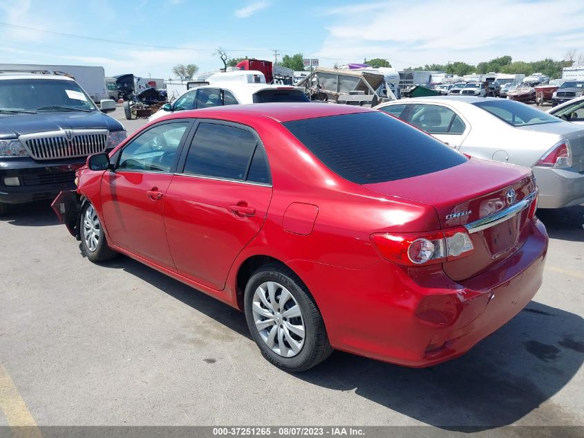 2013 TOYOTA COROLLA L/LE/S - 2T1BU4EE2DC105627