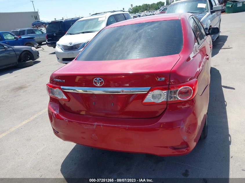 2013 TOYOTA COROLLA L/LE/S - 2T1BU4EE2DC105627