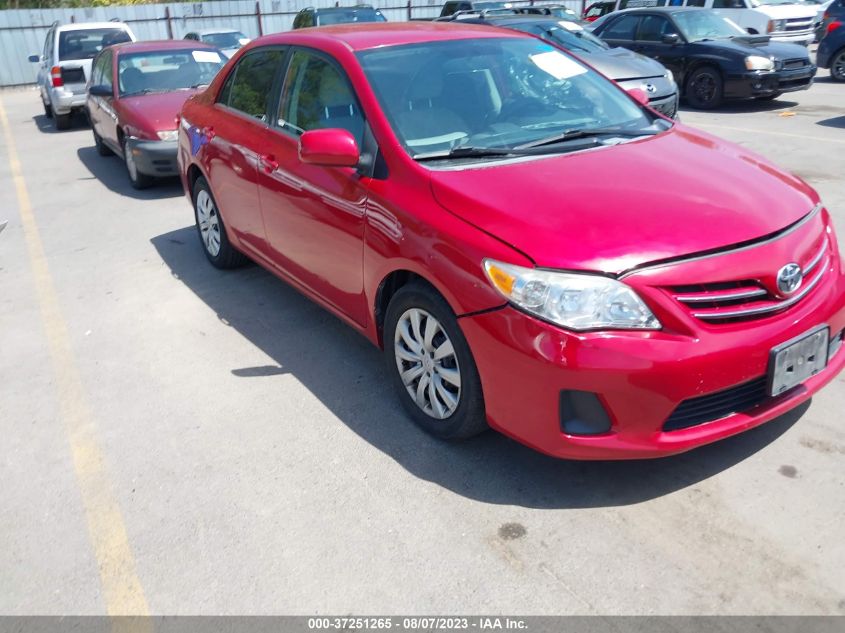 2013 TOYOTA COROLLA L/LE/S - 2T1BU4EE2DC105627