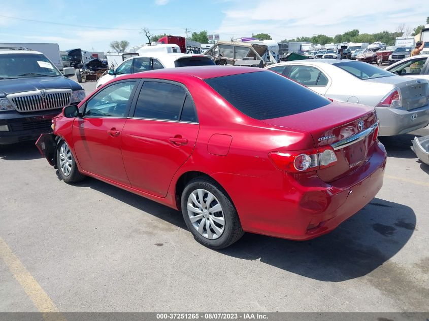 2013 TOYOTA COROLLA L/LE/S - 2T1BU4EE2DC105627