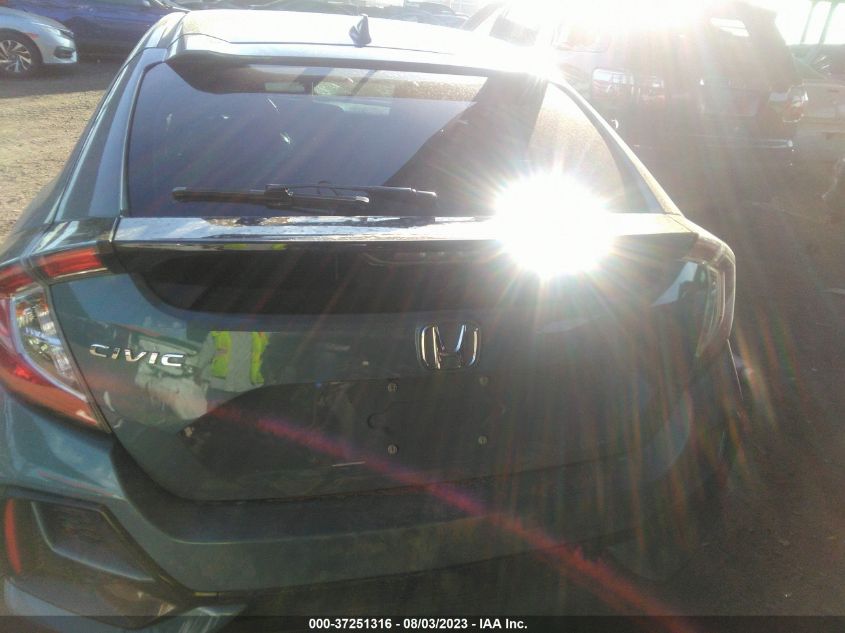 2020 HONDA CIVIC HATCHBACK EX - SHHFK7H61LU214294