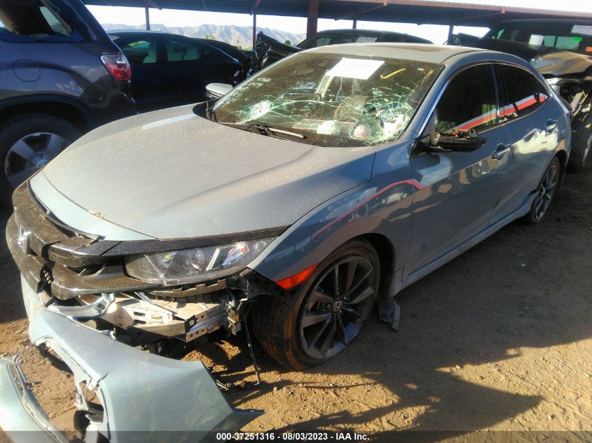 2020 HONDA CIVIC HATCHBACK EX - SHHFK7H61LU214294