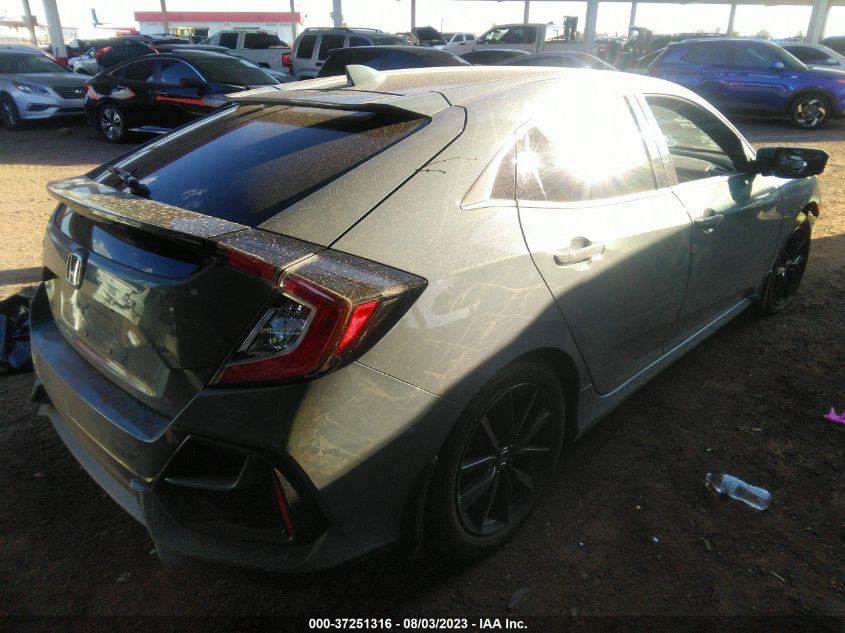 2020 HONDA CIVIC HATCHBACK EX - SHHFK7H61LU214294