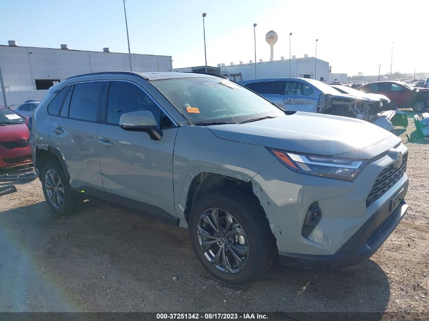 2022 TOYOTA RAV4 HYBRID XLE PREMIUM - 4T3B6RFV6NU087887