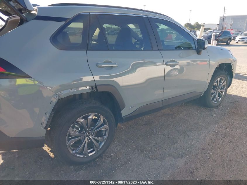 2022 TOYOTA RAV4 HYBRID XLE PREMIUM - 4T3B6RFV6NU087887