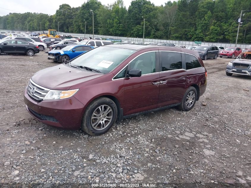 VIN 5FNRL5H64DB022465 2013 HONDA ODYSSEY no.2