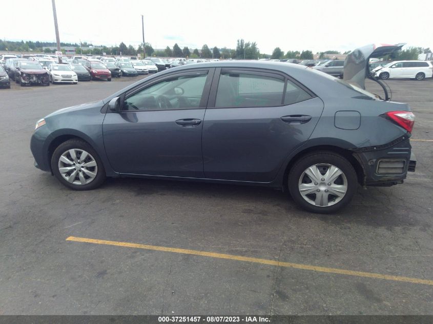 2014 TOYOTA COROLLA L/LE/S/S PLUS/LE PLUS - 2T1BURHEXEC194924