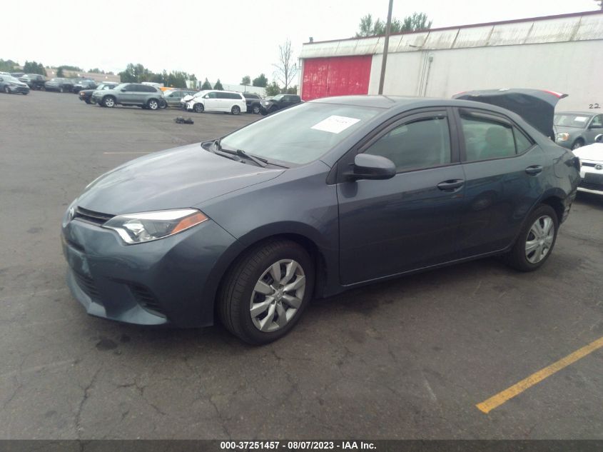 2014 TOYOTA COROLLA L/LE/S/S PLUS/LE PLUS - 2T1BURHEXEC194924