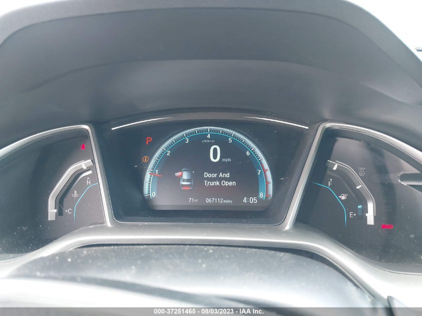 2018 HONDA CIVIC SEDAN EX - 2HGFC2F88JH511450