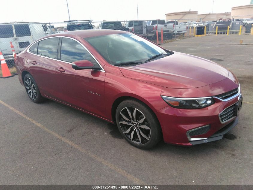 2017 CHEVROLET MALIBU LT - 1G1ZE5ST4HF267866