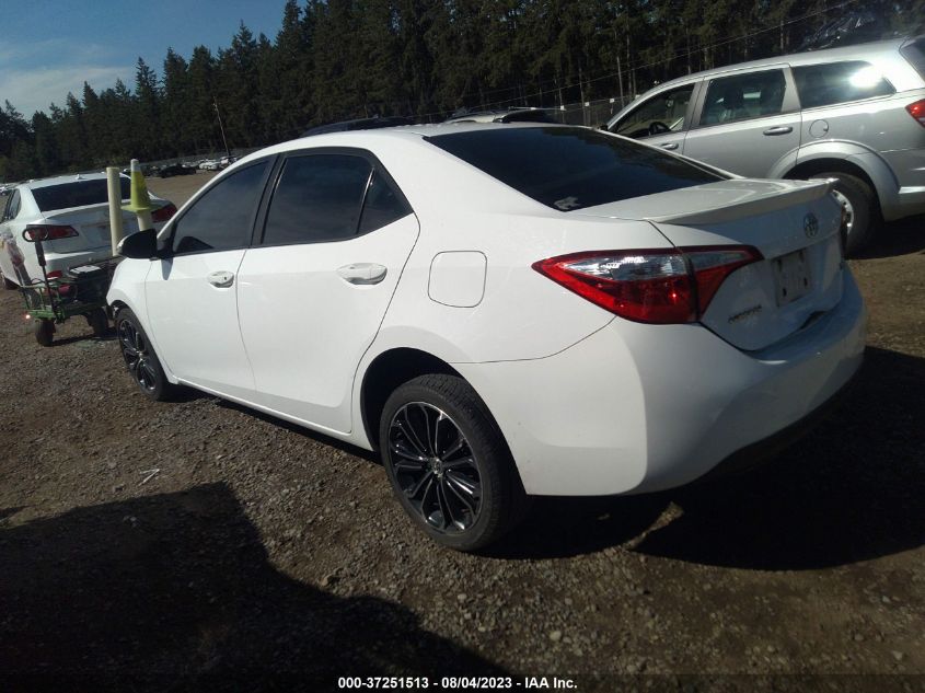 2015 TOYOTA COROLLA L/LE/S/S PLUS/LE PLUS - 2T1BURHEXFC395367