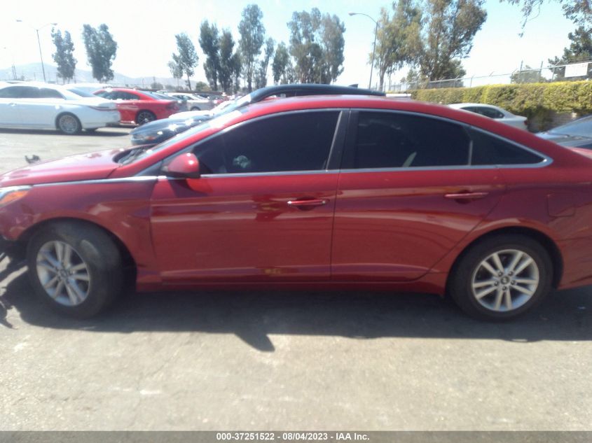 2016 HYUNDAI SONATA 2.4L SE - 5NPE24AF7GH382373