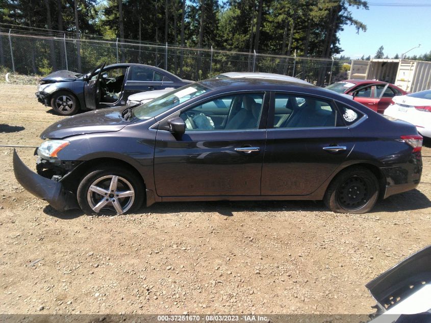 2014 NISSAN SENTRA S - 3N1AB7AP7EY273665