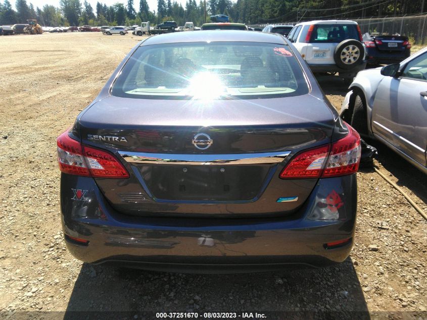 2014 NISSAN SENTRA S - 3N1AB7AP7EY273665