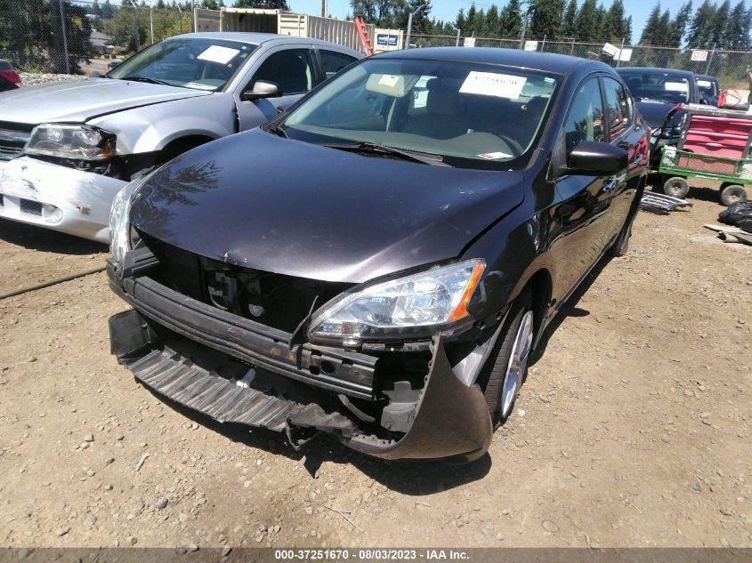 2014 NISSAN SENTRA S - 3N1AB7AP7EY273665