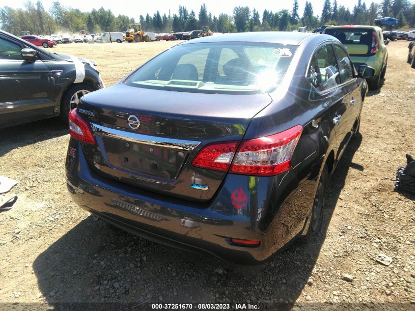 2014 NISSAN SENTRA S - 3N1AB7AP7EY273665