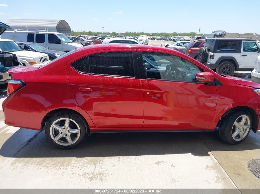 2021 MITSUBISHI MIRAGE G4 SE - ML32FVFJ6MHF01217
