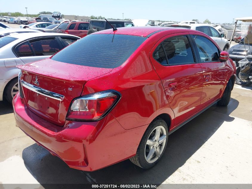 2021 MITSUBISHI MIRAGE G4 SE - ML32FVFJ6MHF01217