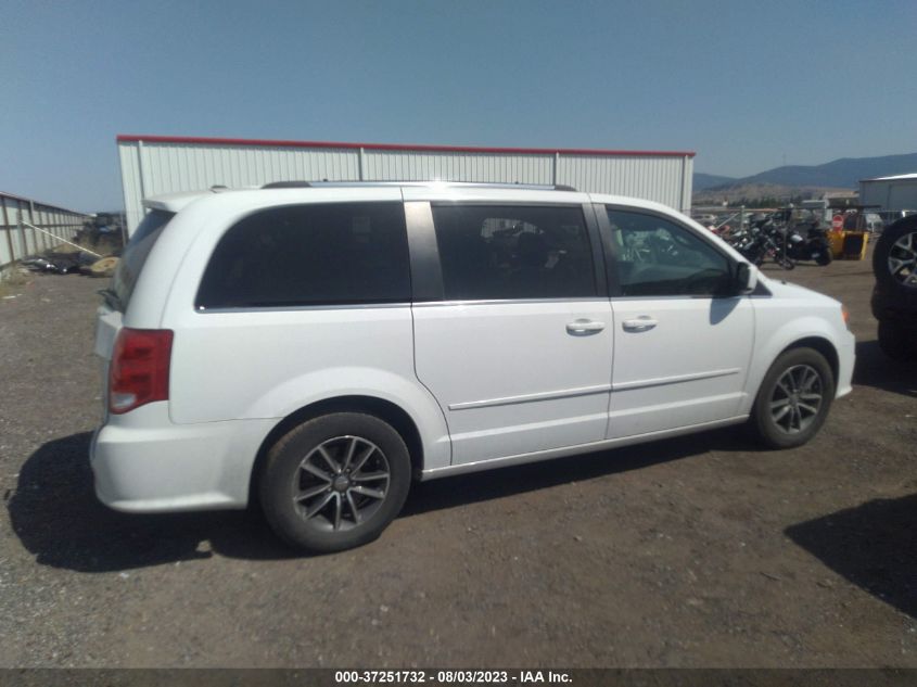 2017 DODGE GRAND CARAVAN SXT - 2C4RDGCG7HR685189