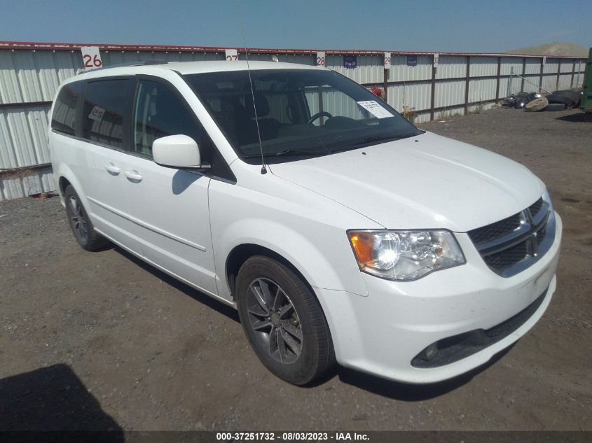 2017 DODGE GRAND CARAVAN SXT - 2C4RDGCG7HR685189