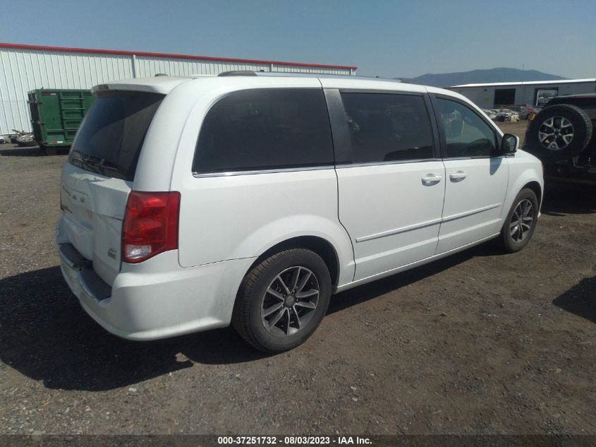 2017 DODGE GRAND CARAVAN SXT - 2C4RDGCG7HR685189