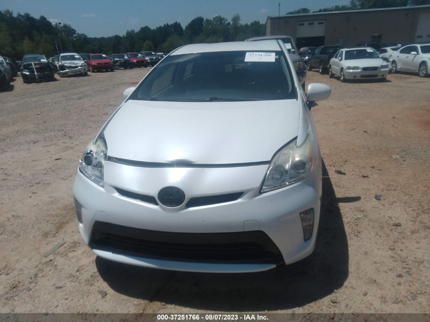 2013 TOYOTA PRIUS ONE/TWO/THREE/FOUR/FIVE - JTDKN3DU8D5628924