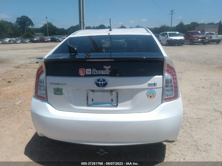 2013 TOYOTA PRIUS ONE/TWO/THREE/FOUR/FIVE - JTDKN3DU8D5628924