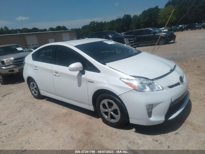 2013 TOYOTA PRIUS ONE/TWO/THREE/FOUR/FIVE - JTDKN3DU8D5628924
