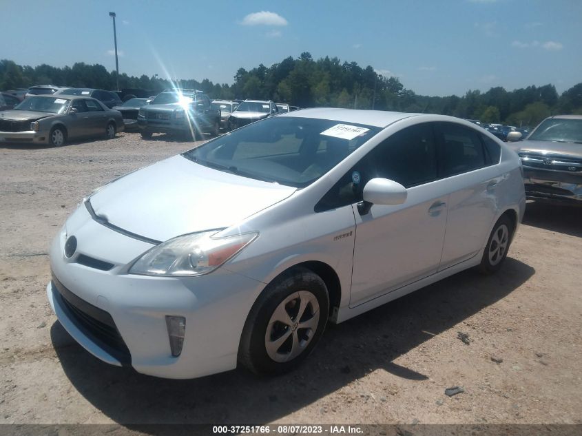2013 TOYOTA PRIUS ONE/TWO/THREE/FOUR/FIVE - JTDKN3DU8D5628924
