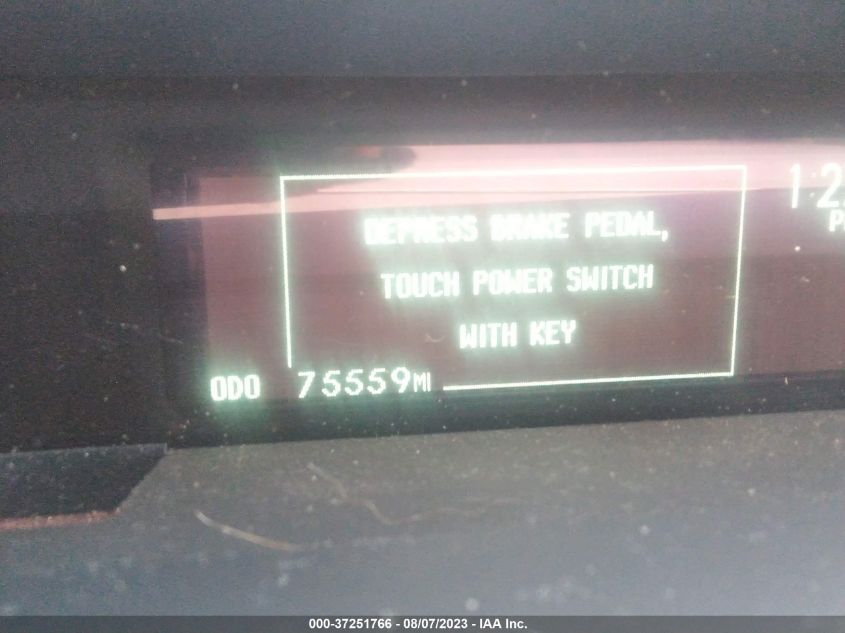 2013 TOYOTA PRIUS ONE/TWO/THREE/FOUR/FIVE - JTDKN3DU8D5628924