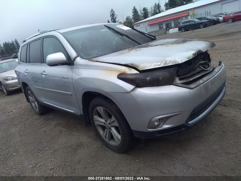 2013 TOYOTA HIGHLANDER LIMITED - 5TDDK3EH1DS252807