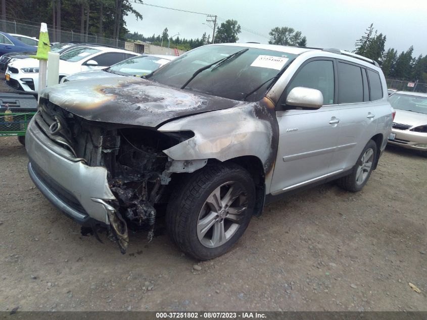 2013 TOYOTA HIGHLANDER LIMITED - 5TDDK3EH1DS252807