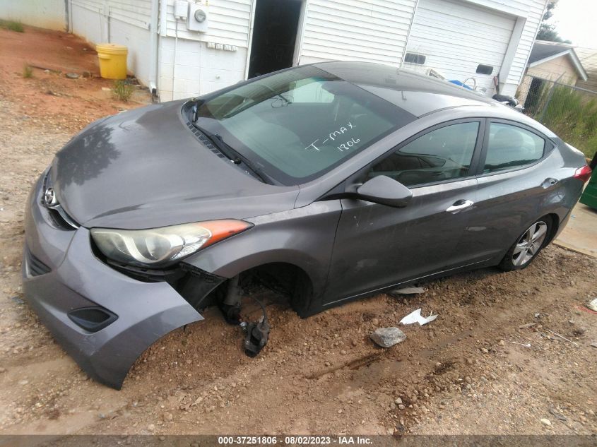 2013 HYUNDAI ELANTRA GLS - 5NPDH4AE2DH355496