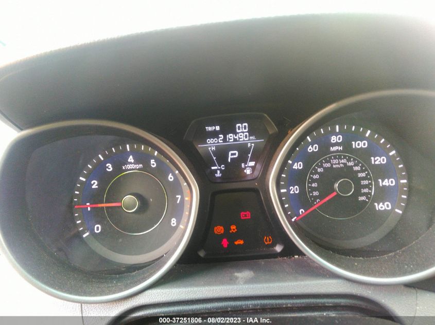 2013 HYUNDAI ELANTRA GLS - 5NPDH4AE2DH355496