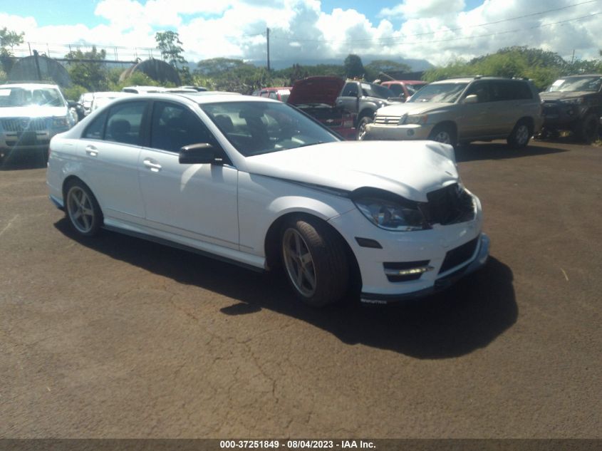 2013 MERCEDES-BENZ C-CLASS C 250 - WDDGF4HB0DA850422