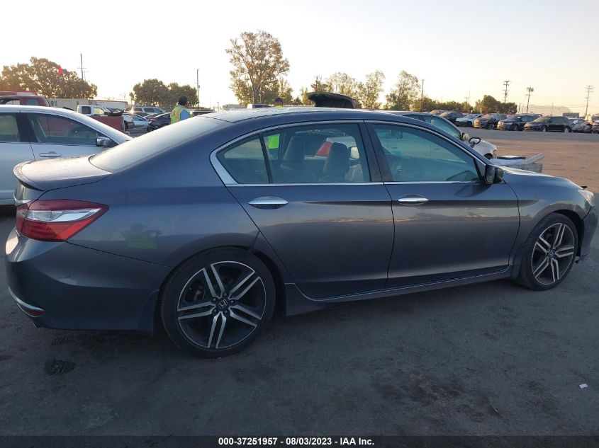 2016 HONDA ACCORD SEDAN SPORT - 1HGCR2F57GA072014