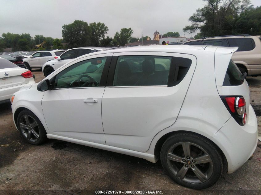 2015 CHEVROLET SONIC RS - 1G1JH6SB8F4150298
