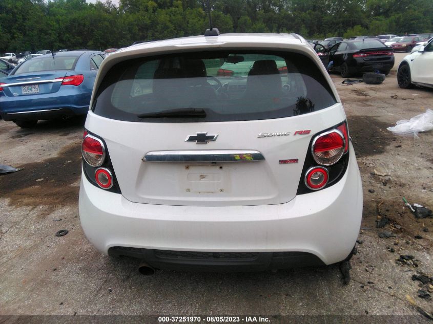 2015 CHEVROLET SONIC RS - 1G1JH6SB8F4150298