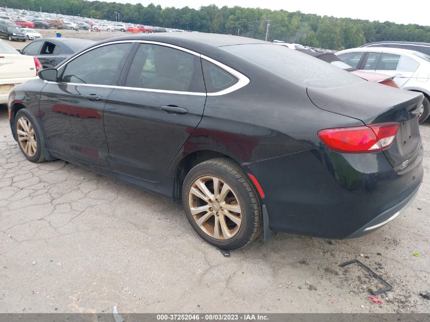 2015 CHRYSLER 200 LIMITED - 1C3CCCAB2FN613503