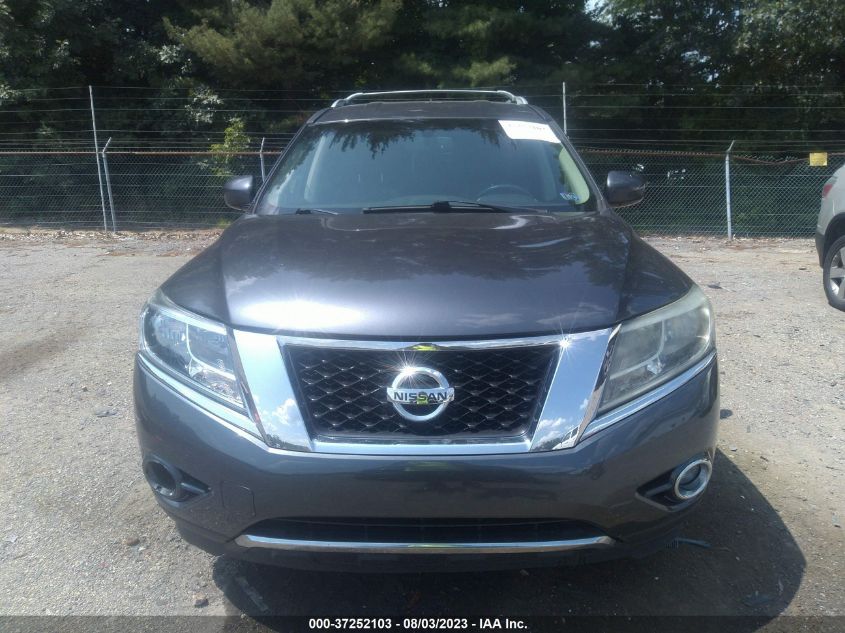 2013 NISSAN PATHFINDER SL - 5N1AR2MM6DC679372