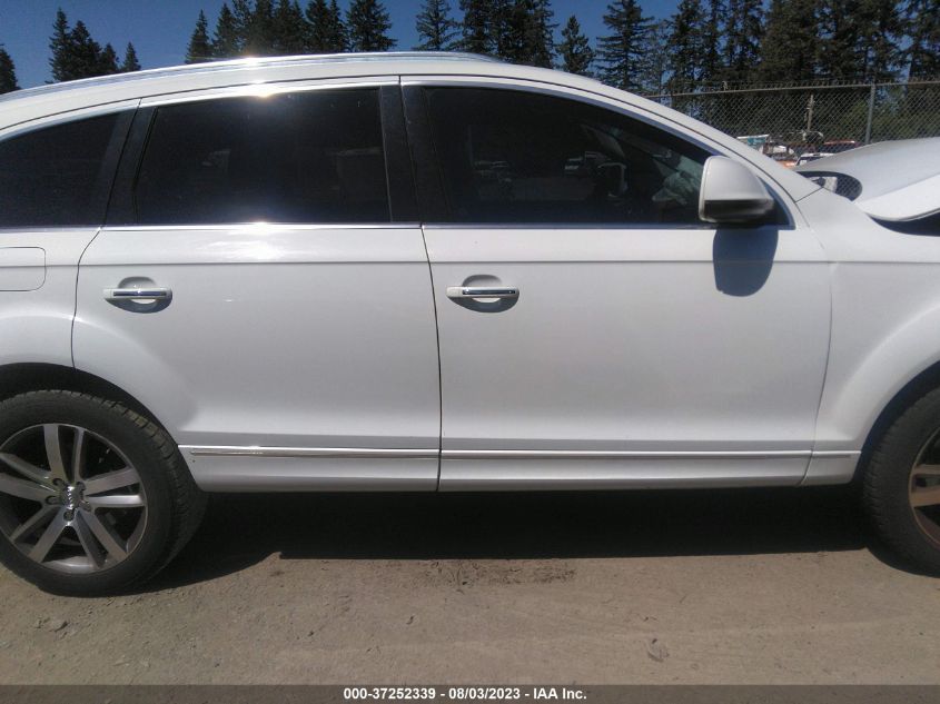 2013 AUDI Q7 3.0T PREMIUM PLUS - WA1LGAFE7DD009790