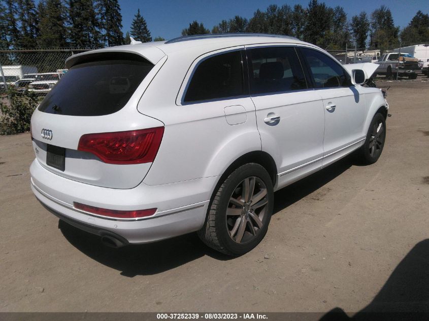 2013 AUDI Q7 3.0T PREMIUM PLUS - WA1LGAFE7DD009790