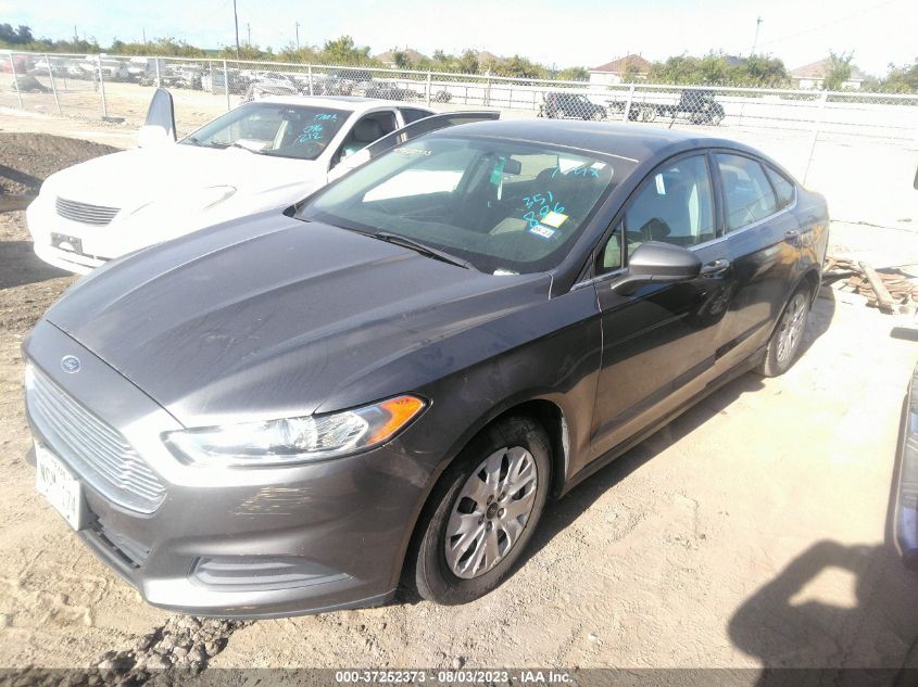 2014 FORD FUSION S - 1FA6P0G73E5351896