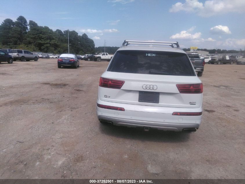 2017 AUDI Q7 PREMIUM PLUS - WA1LAAF75HD003169