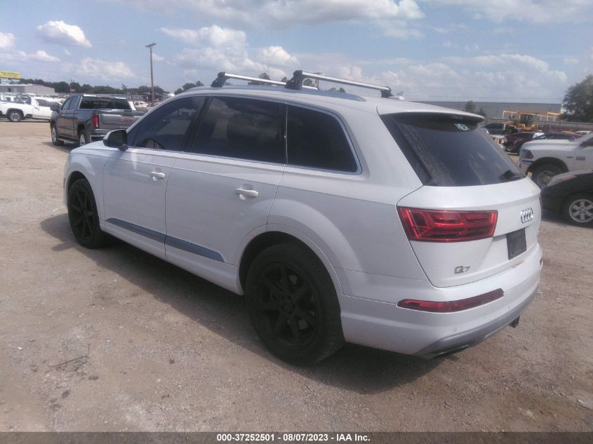 2017 AUDI Q7 PREMIUM PLUS - WA1LAAF75HD003169