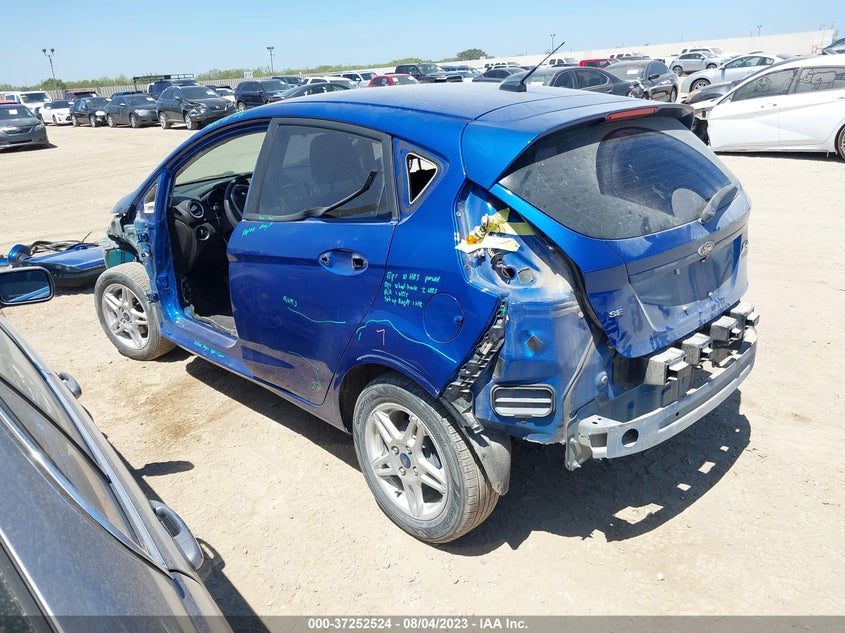 VIN 3FADP4EJ3KM158019 2019 FORD FIESTA SE