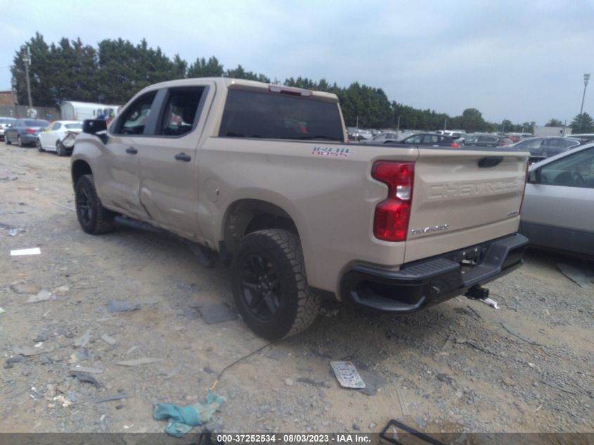 2022 CHEVROLET SILVERADO 1500 CUSTOM TRAIL BOSS - 3GCPDCEK6NG577097