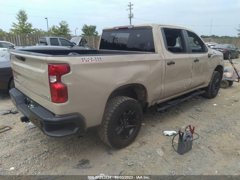 2022 CHEVROLET SILVERADO 1500 CUSTOM TRAIL BOSS - 3GCPDCEK6NG577097