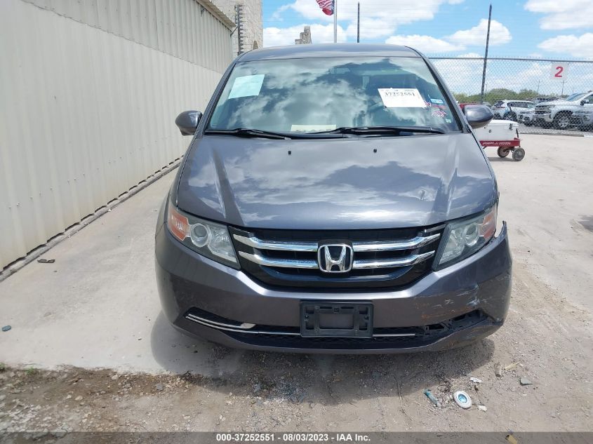 2016 HONDA ODYSSEY SE - 5FNRL5H31GB094105