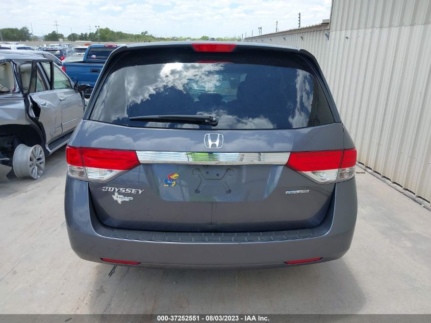 2016 HONDA ODYSSEY SE - 5FNRL5H31GB094105